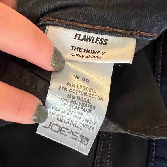 Joe’s Jeans Flawless The Honey Curvy Skinny Denim Jeans - Picture 3 of 7
